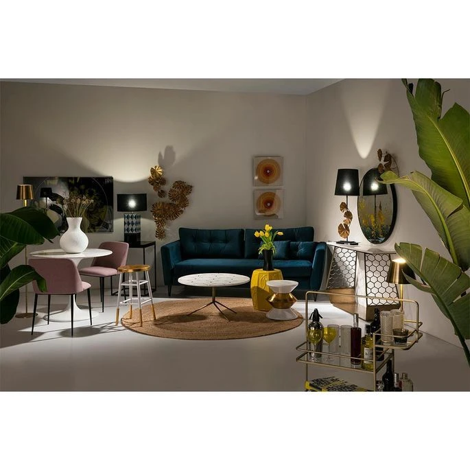 Décor Mural Métal Doré Vinala L 50 X H 100 X P 27 Cm 4 Décor Mural Métal Doré Vinala L 50 X H 100 X P 27 Cm – Image 4