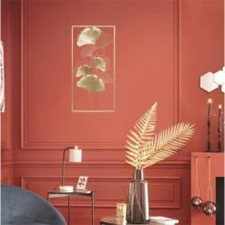 Décoration Murale Ginko En Métal - 50 X 100 Cm -Décor Soldes Boutique decoration murale ginko en metal 50 x 100 cm 3560233814180 1019619